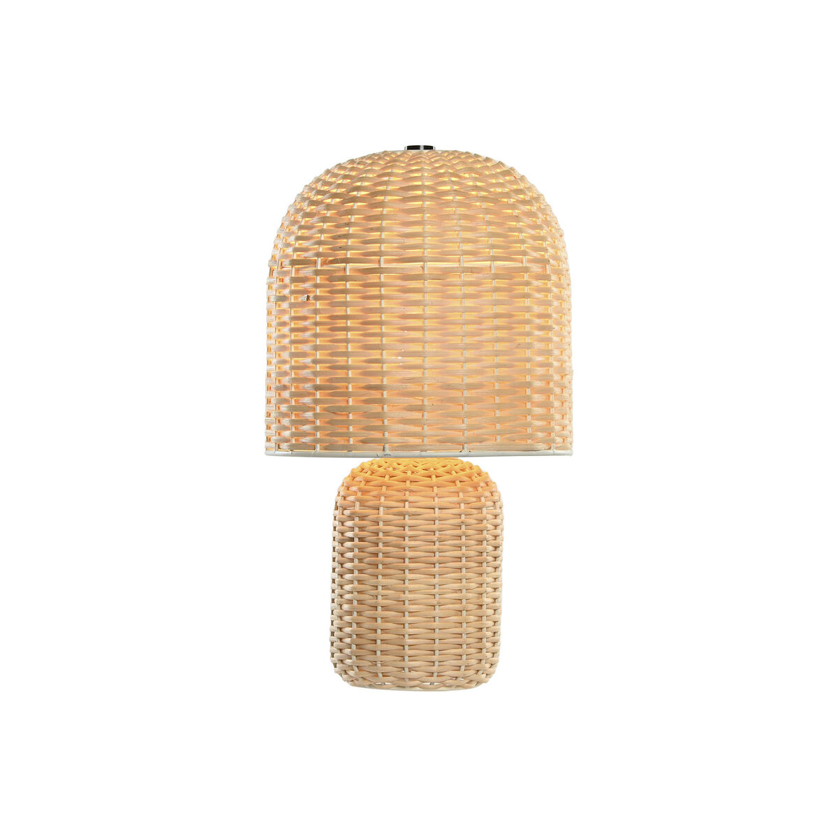 Stalinė lempa Home ESPRIT Rusvai gelsva